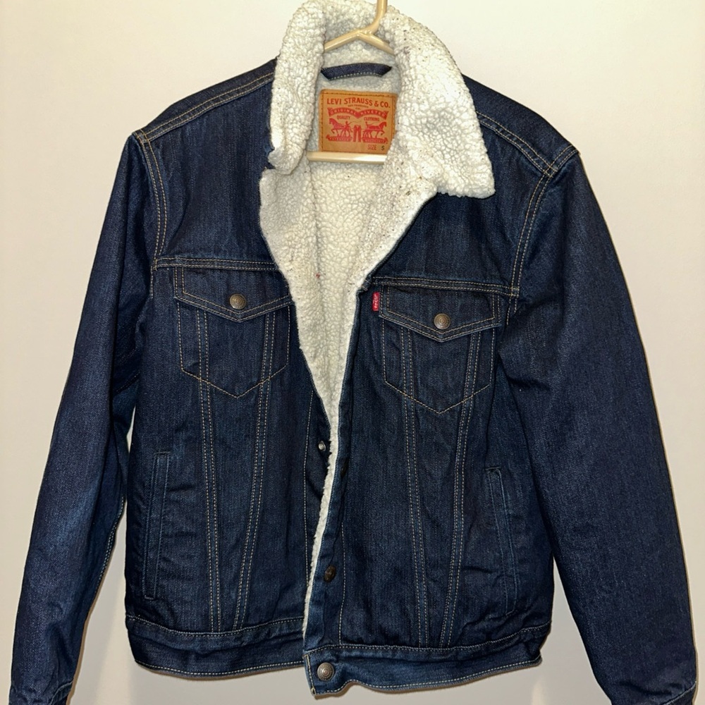 Levi's Blue Denim Jacket Lightweight & Shirt Jack… - image 1